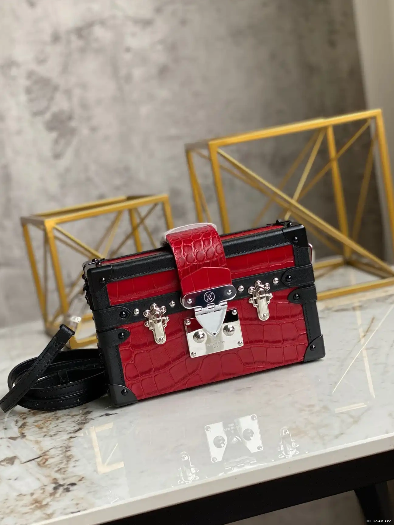Aaa replica bags VUITTON MALLE PETITE LOUIS 0701